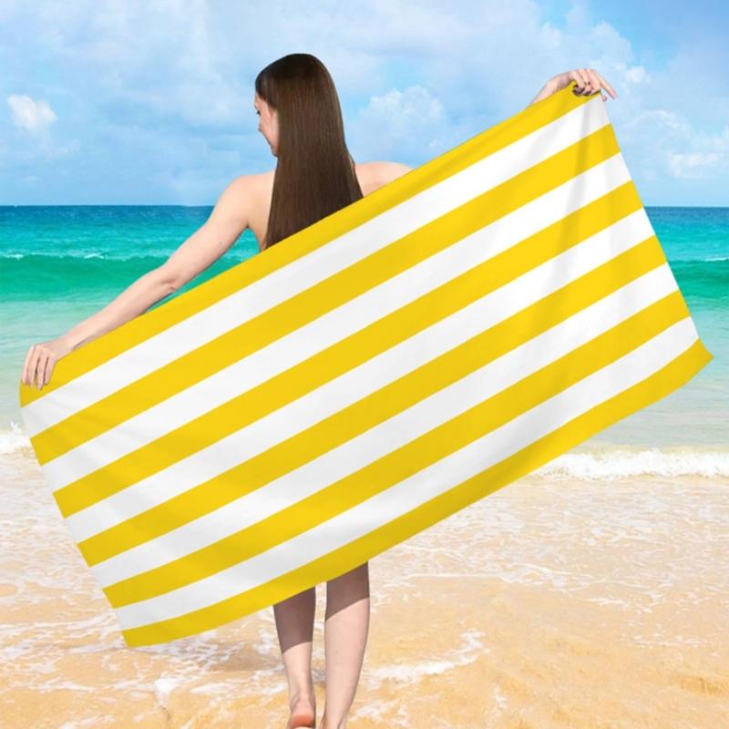 Long Microfiber Bath Towel 75x150cm Weight Design For Water Absorption And Softness