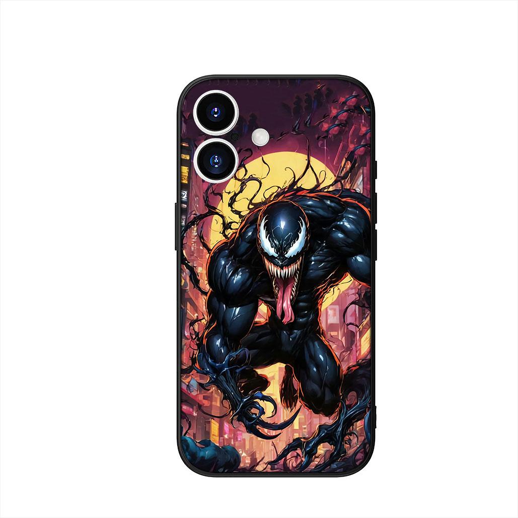 

Marvel Wallpaper Venom Cover Phone Case for Apple iPhone 17 16 11 Pro XS Max XR 6 7 8 Plus + SE 2020 5 16E iPhone 11 Pro Max