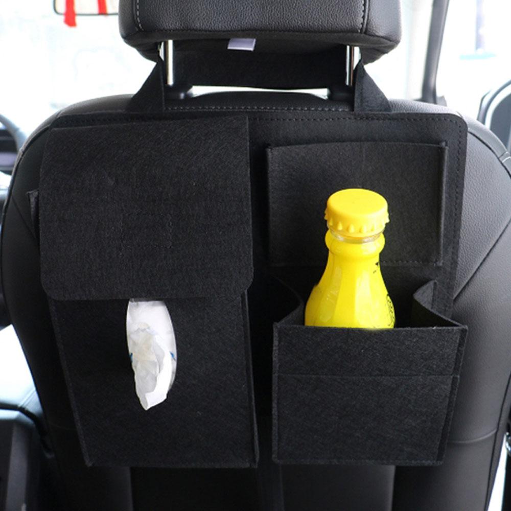 1Pc Car Storage Travel Hanger Creative Car Storage Hanging Seat Back Bag Universal Auto Capacity Pouch Container Accessories