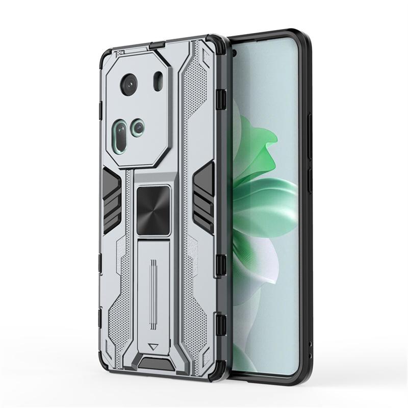 

Для OPPO Reno 11 5G чехол автомобильный магнитный держатель подставка Armor Funda для OPPO Reno11 5G 6.7 CPH2599 защита камеры жесткий ПК задняя крышка For Reno11 Global