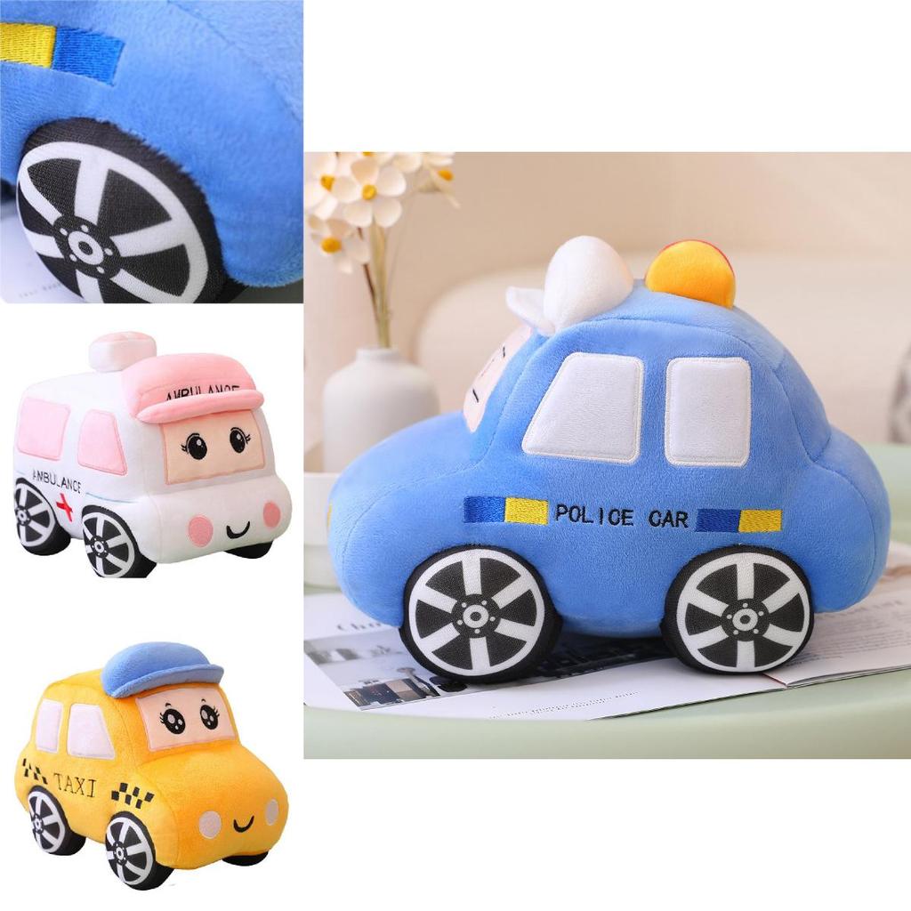 Cartoon Plush Car Pillow Toy- Perfect Gift For Boys On Children's Day