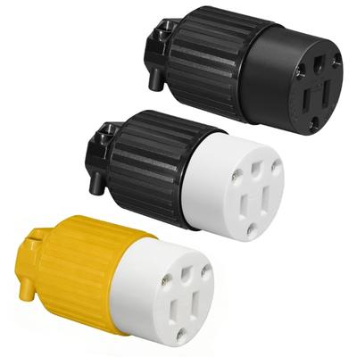 15A NEMA5 15P Buchse 125V 15A Industrielle Erdung und Nichtmontage Buchsenstecker Kabelsteckdose