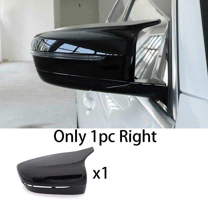 

Крышка зеркала заднего вида, боковая крышка зеркала заднего вида, подходит для BMW 3, 4, 5, 7, 8 серии G11 G14 G15 G16 G22 G23 G24 G30 G38 G20 G28 1pc Right Black