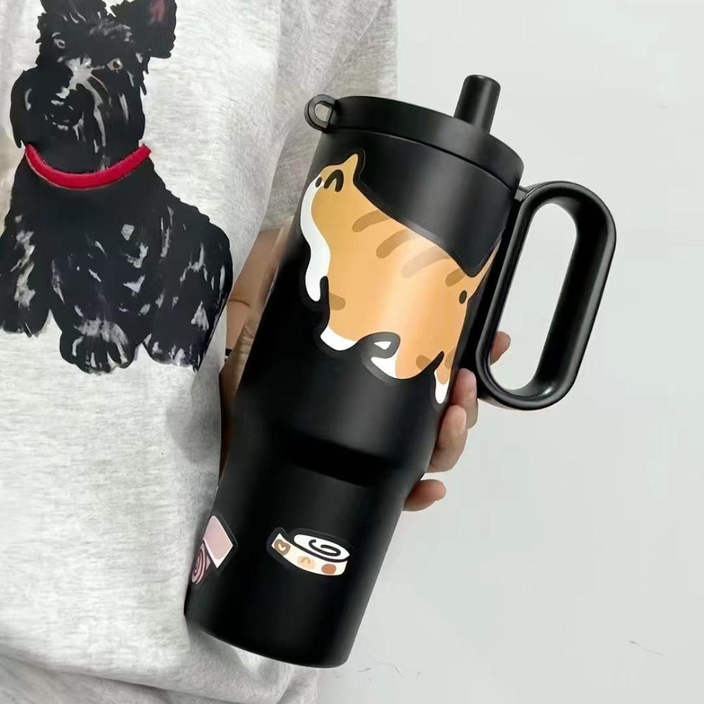 720ml Vacuum Cup Large Capacity Water Mug Creative Insulated Cup  Birthday Gift