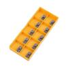 AOMT123608PEERM VP15TF Carbide Milling Cutter 10pcs Indexable Inserts for Steel Cast Iron Non Ferrous Material Use