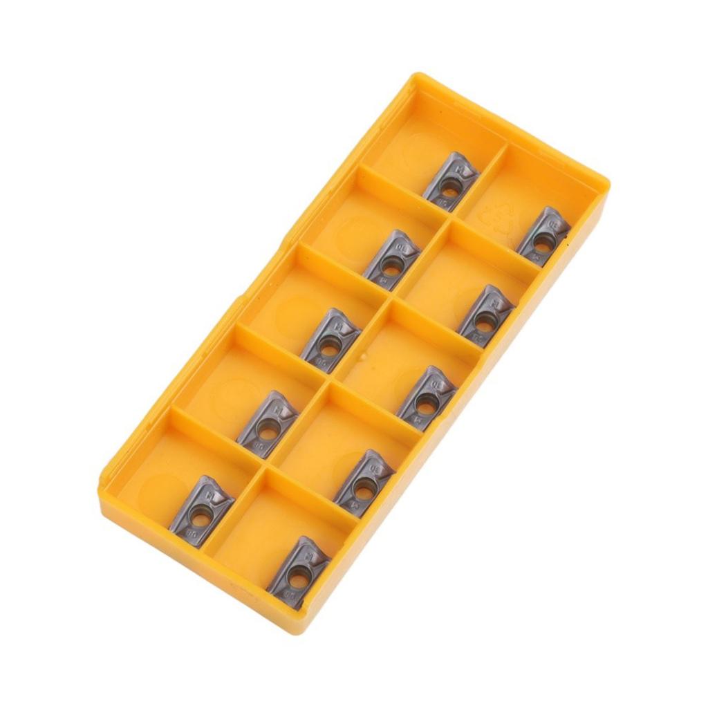 AOMT123608PEERM VP15TF Carbide Milling Cutter 10pcs Indexable Inserts for Steel Cast Iron Non Ferrous Material Use
