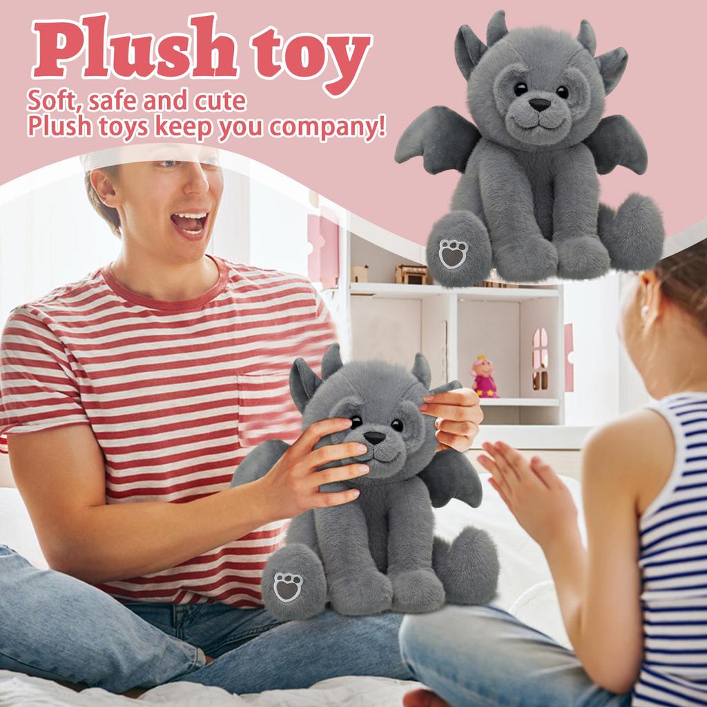 Plush Toy, Holiday Gift, Cute Doll, Plush Toy With Label
