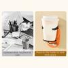 No Punching Record Cup Holder Plastic Drink Holder Cup Storage Rack  for Living Room