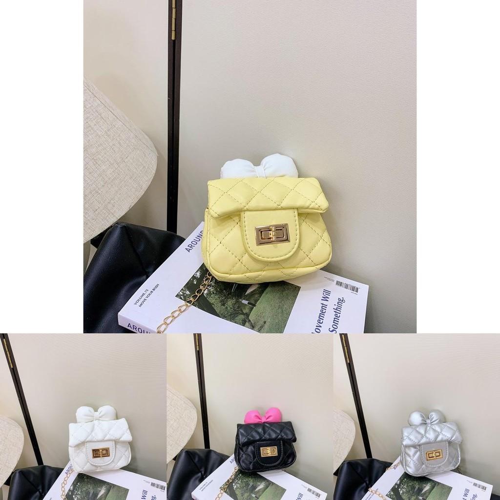 Kids Butterfly Knot Pu Crossbody Bag With Breathable Design For Preschool Girls And Boys