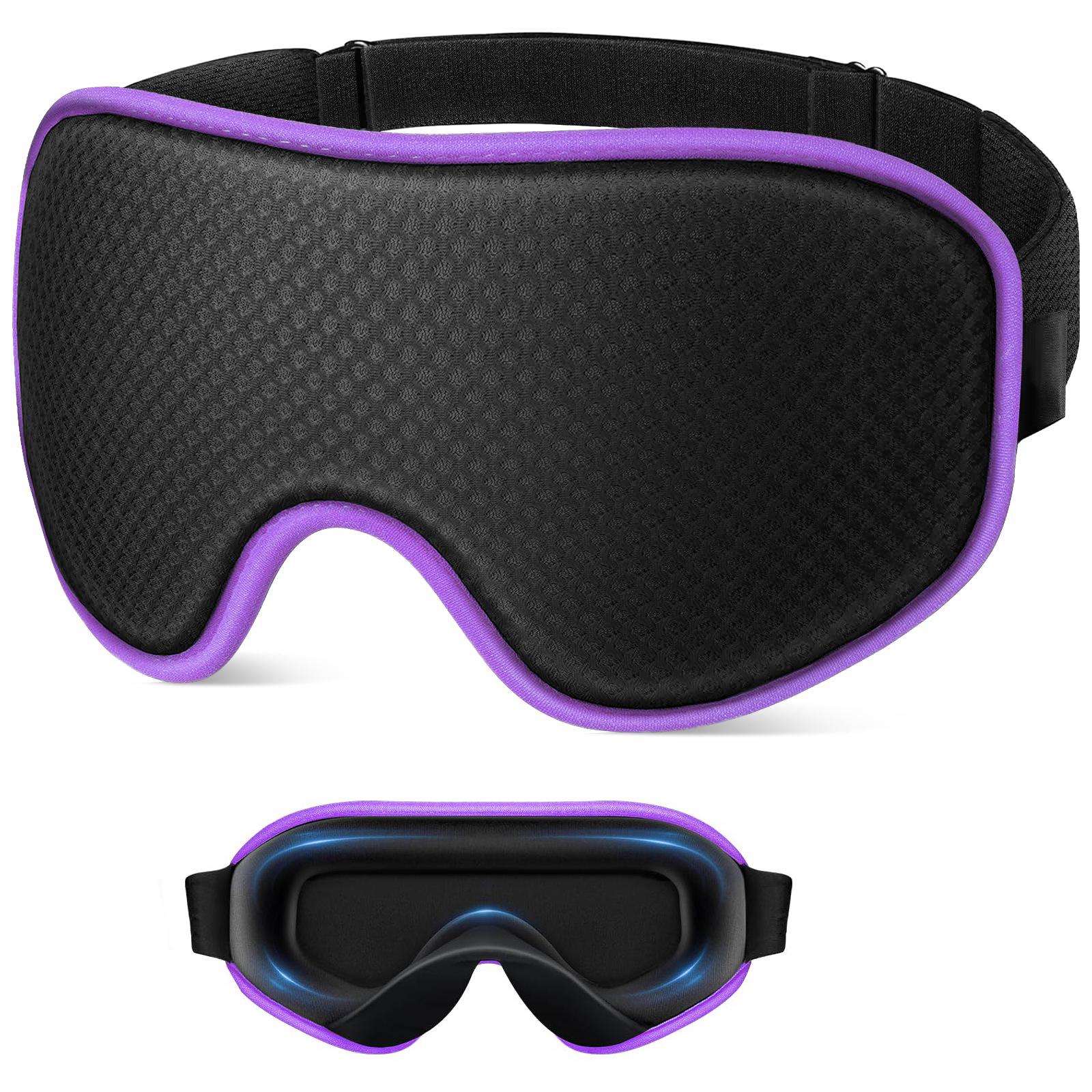 

Yiyan 3D Breathable Eye Mask for Men and Women: Perfect for Travel, Naps, Nighttime, and Light Blocking. 3D Football Flower Eye Mask