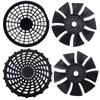 1100W Fan Blade 980W Black Cooling Fan Direct Connected