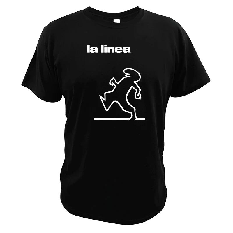 La Linea TV-serie Print Herre T-shirt Mode Trend Streetwear Afslappet Rund Hals Kvinde Toppe Sommer Harajuku Oversized Kortærmet