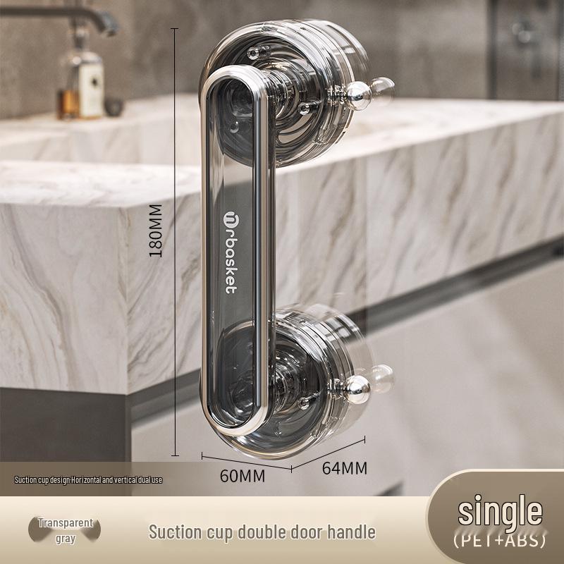 No-Drill Suction Cup Handle for Doors and Windows