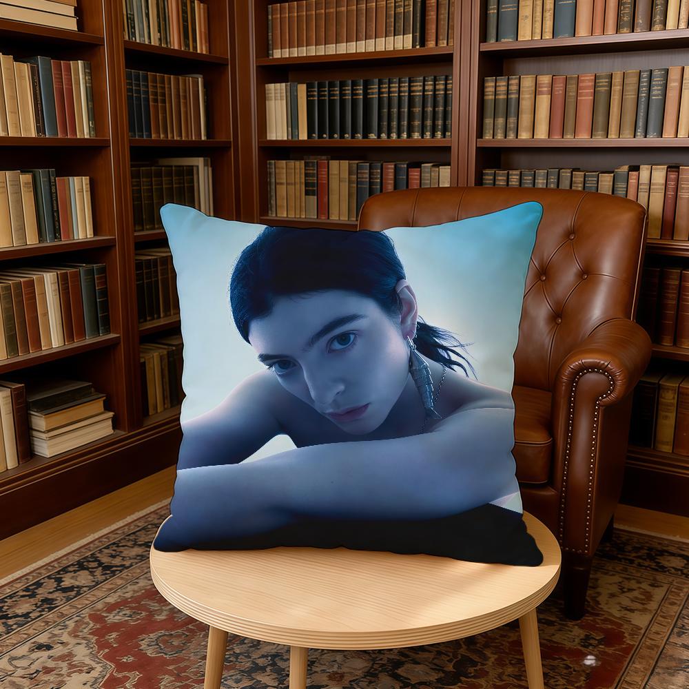 

Singer L-Lorde Virgin cushion cover Home Office Birthday Anniversary Gifts Soft Skin Friendly Cushion Cover 30cmx30cm