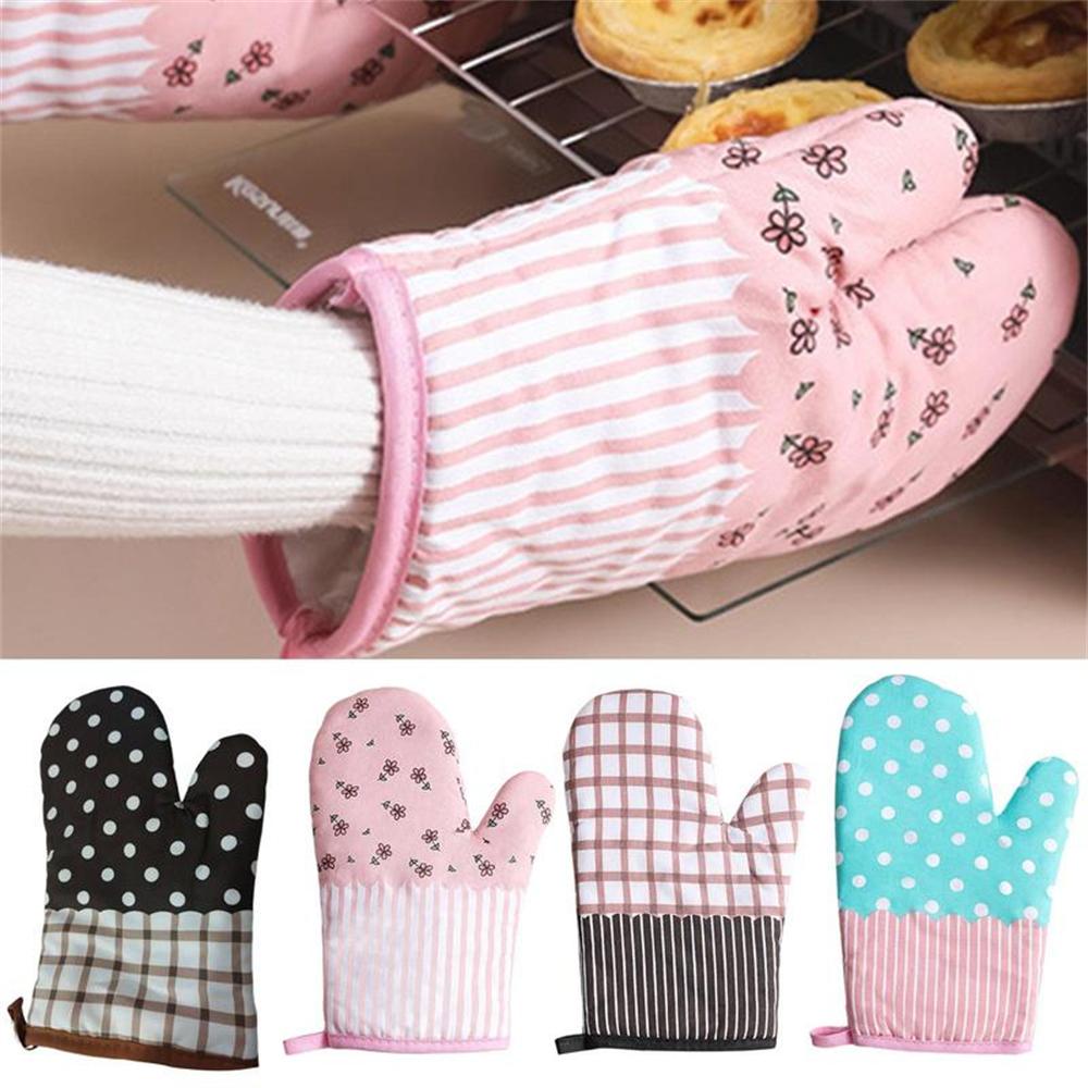 Mikrowellen-Ofenhandschuhe, feuerfest und rutschfest, Ofenhandschuh, Wärmedämmung, Back- und Kochwerkzeug, Küchen-Grillhandschuh