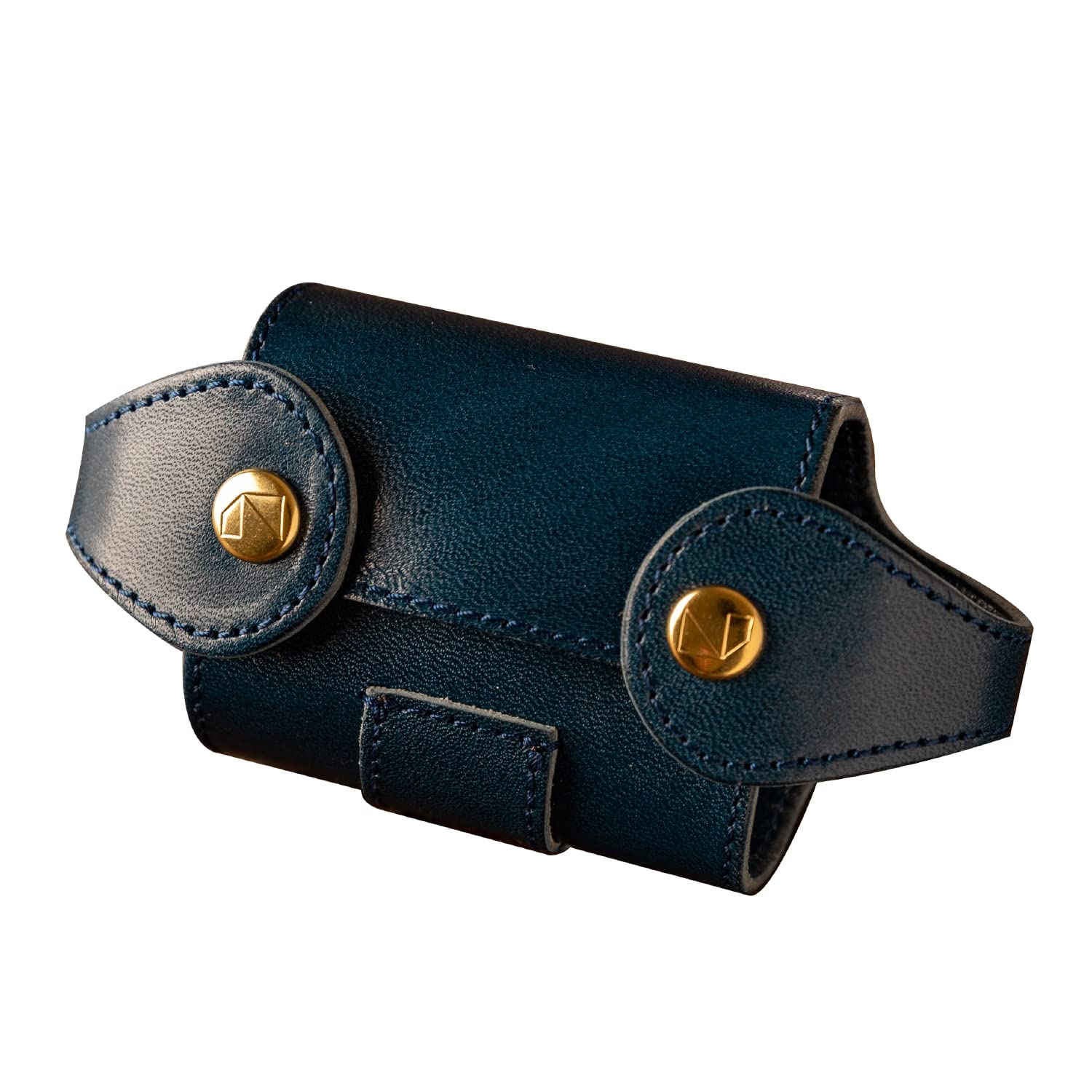 

DE Держатель для гольф-мячей 2 штуки Держатель для ти с зажимом Натуральная кожа Tochigi Сделано в Японии Кожа Синий [AM MAS] GC-039