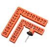 90 Degree Right Angle Locator Right Angle Fixing Auxiliary Locator Woodworking Splicing Tool Fixing Clip L-shaped Ruler