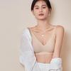 Tangge Seamless Wire-Free Silk Bra: Soft Support, High Elasticity, Thin Micro Gathering