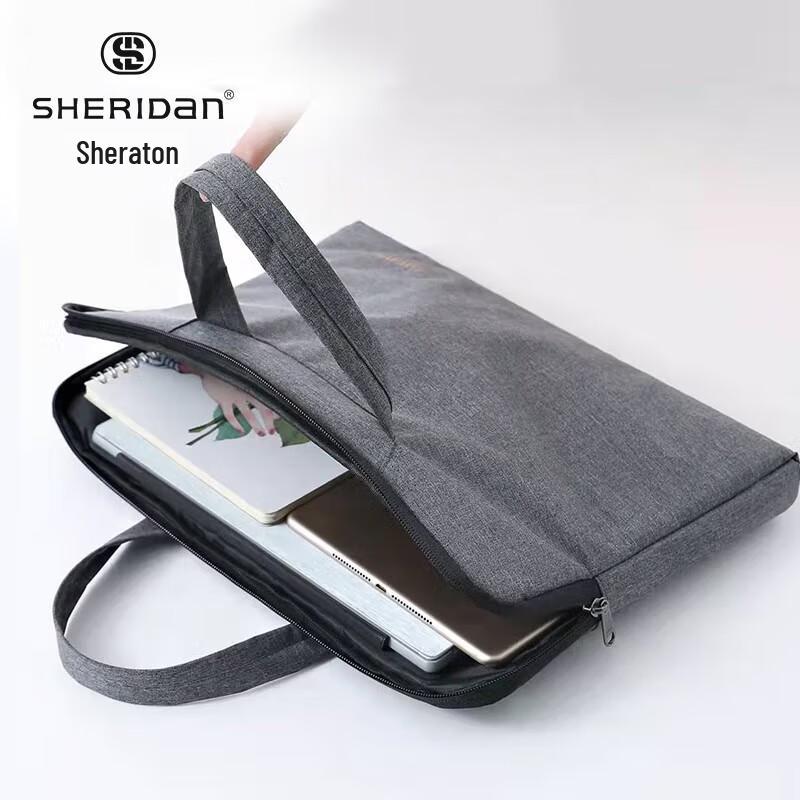 Sheraton Men s Waterproof Oxford Business Laptop Bag 14 inch