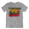Lithuania Flag Tshirt TShirt Tee Top City Map Salient Argent Best Original Gift