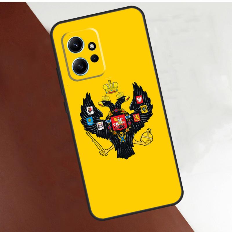 Russian Empire Coat of Arms Case For Xiaomi Redmi Note 12 Pro Plus Note 11 9 10 Pro 12S 11S 10S Redmi 12 9C 10C Cover