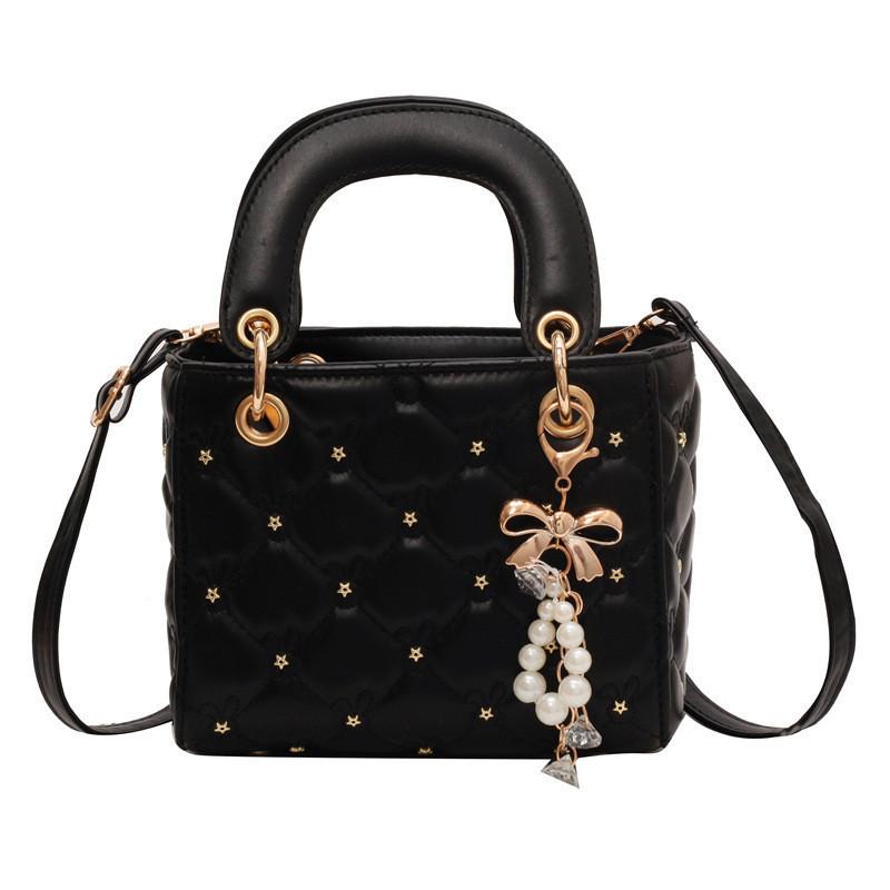 

Fashionable 2024 Summer New Embroidery Bag For Women Elegant Princess Bag Stylish Handbag Shoulder Bag