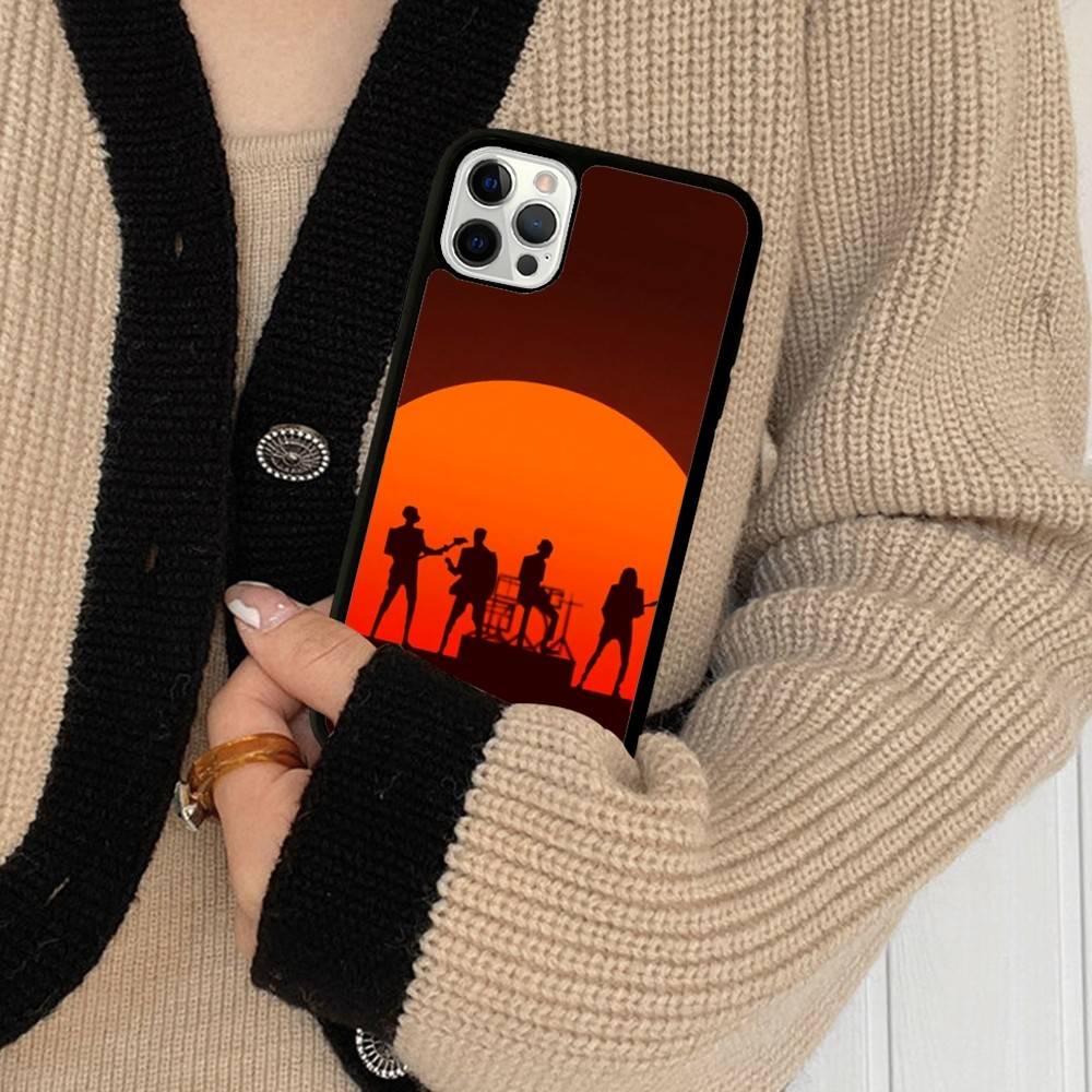 D-Daft Punk Band France PC+TPU Shockproof Protective Phone Case For IPhone17 14 15 16 Pro Max 13 12 11 17 Air