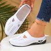 Lightweight Breathable Flyknit Slip On Shoes for Women Soft Sole Casual Hollow Out Daily Wear Comfortable Outdoor Slippers