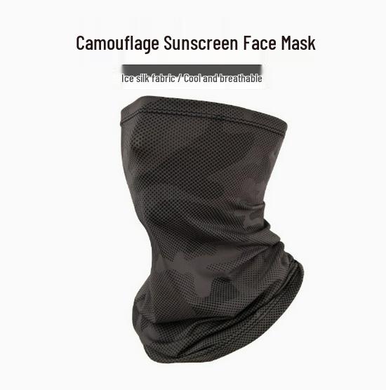 Sun Protection Ice Silk Full Face & Neck Gaiter Mask with UV Protection
