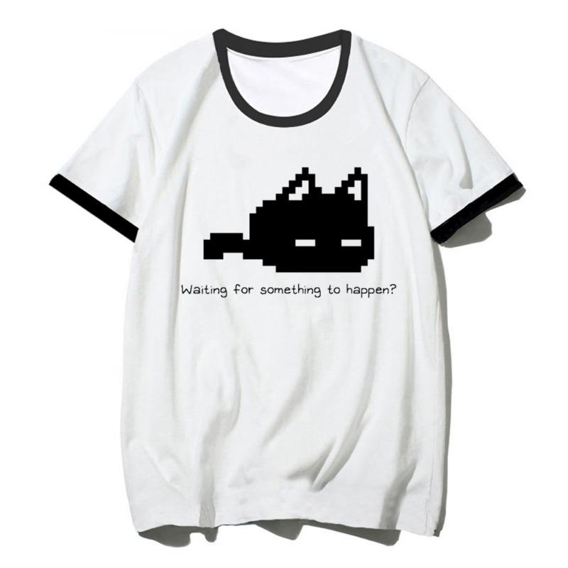 

Omori top women funny tshirt female streetwear clothes L