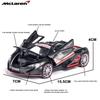 McLaren P1 GTR-Druckgussauto-Modellspielzeug im Maßstab 1:32, zurückziehbares Spielzeugfahrzeug mit Ton und Licht für Kinder, Kleinkinder, Jungen und Mädchen, Geschenkkollektion