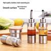 Yingbai Modern 5-Piece Seasoning Jar Set with Square Wooden Base