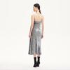 Veromoda Elegant Velvet Shine Spaghetti Strap A-line Dress