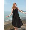 Sancai 2025 Summer Lyocell Blend A-Line Tank Midi Dress