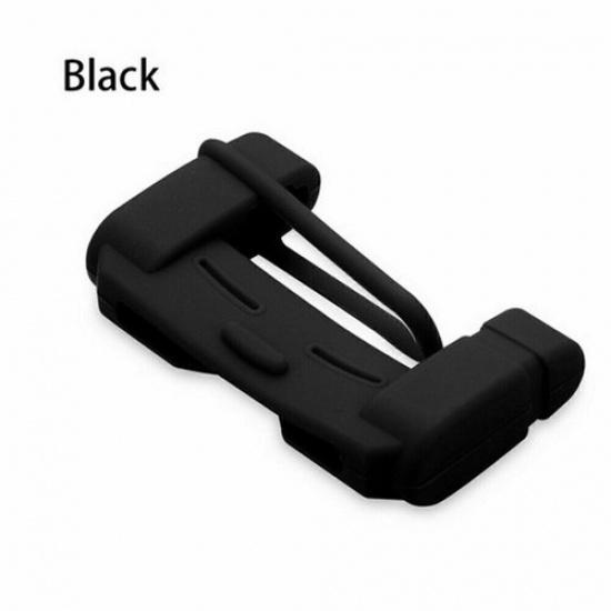 2/4 Car Seat Belt Buckle Clip Silicone Anti-Scratch Protector Cover Accessories