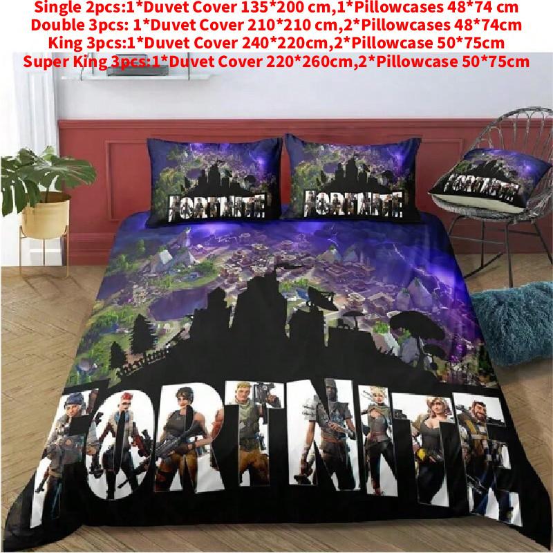 Quilt Suit Bedding Cover 3d Printed Bedroom Bed Cover Bedclothes Set