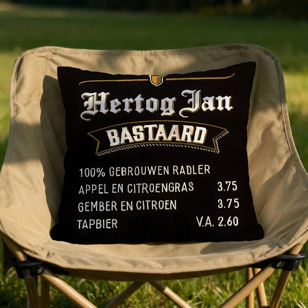 HHERTOG JANS Cushion Cover Soft Reversible Durable Pillow Cover MultiScene Use for Home Car Daily Comfort
