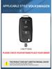 Volkswagen Key Case for Sagitar, Bora, Tiguan, Tayron, Passat, Jetta, Lavida, and Lingdu Models