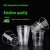 Yudu HC Disposable Hard Plastic Octagonal Cups