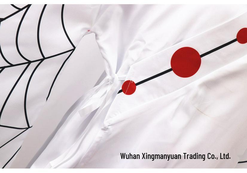 Xingman Yuan Demon Slayer Rui Spider Kimono Cosplay Full Set Unisex Clothing