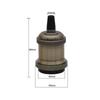 Pendant Lights Vintage Aluminum Edison Bulb Base Retro Industrial Pendant Fittings Lampholders Light Socket E27 Lamp Holder