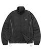 Filluminate Curved Line Windbreaker - Black
