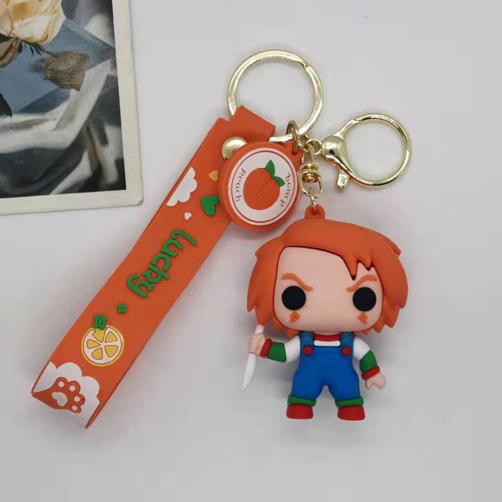 New Creative Anime Cartoon Naruto Keychain Bag Car Keychain Accessories Gift Wholesale Y2k Fashion Toys Anime Cartoon Frind Cute