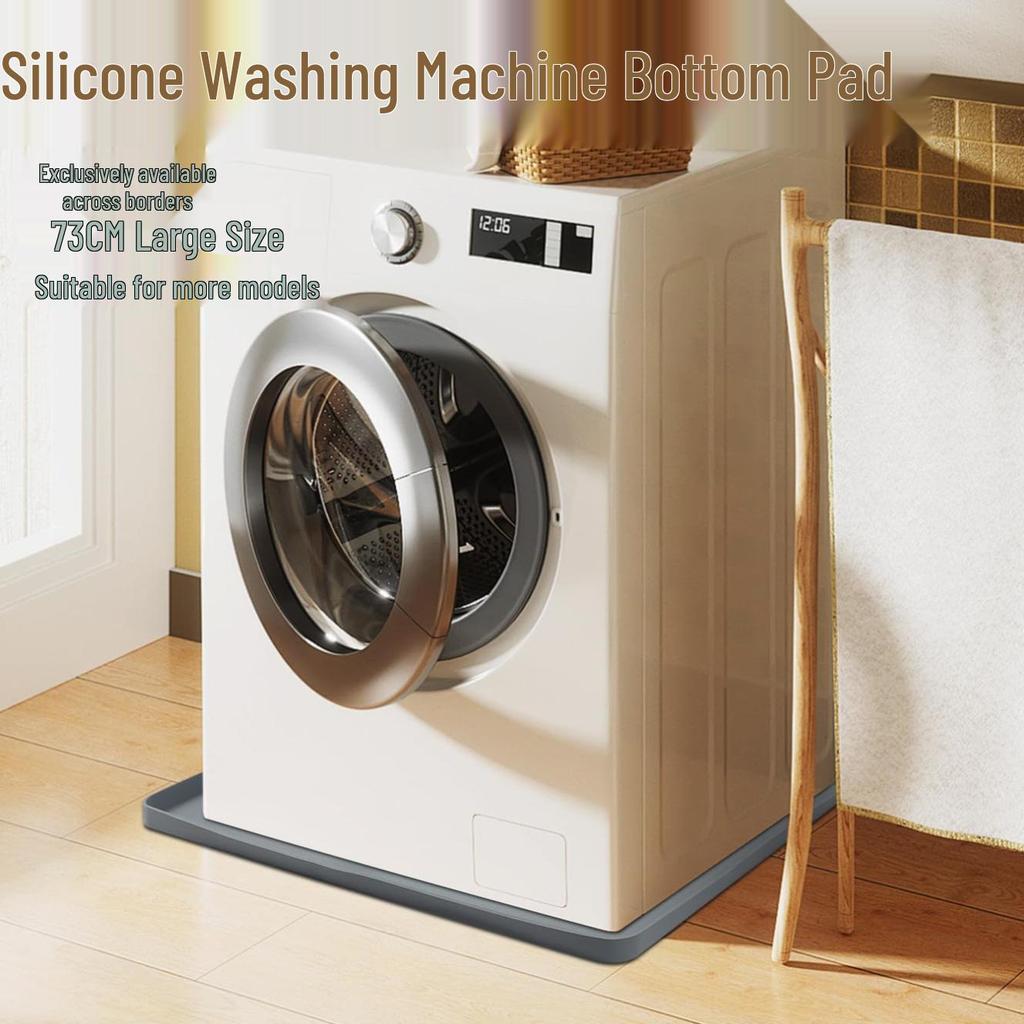 Large Silicone Anti-Slip Washer Mat - Waterproof & Multi-Functional