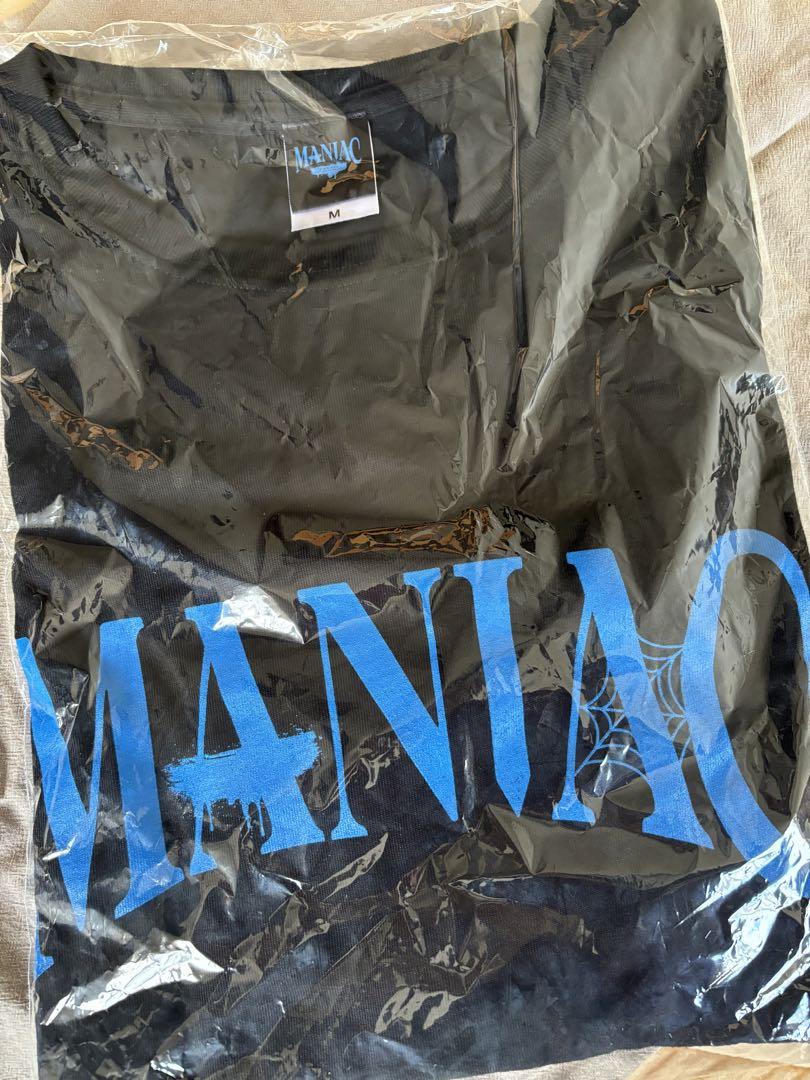 

[Б/У] Футболка Stray Kids MANIAC Черная размер M