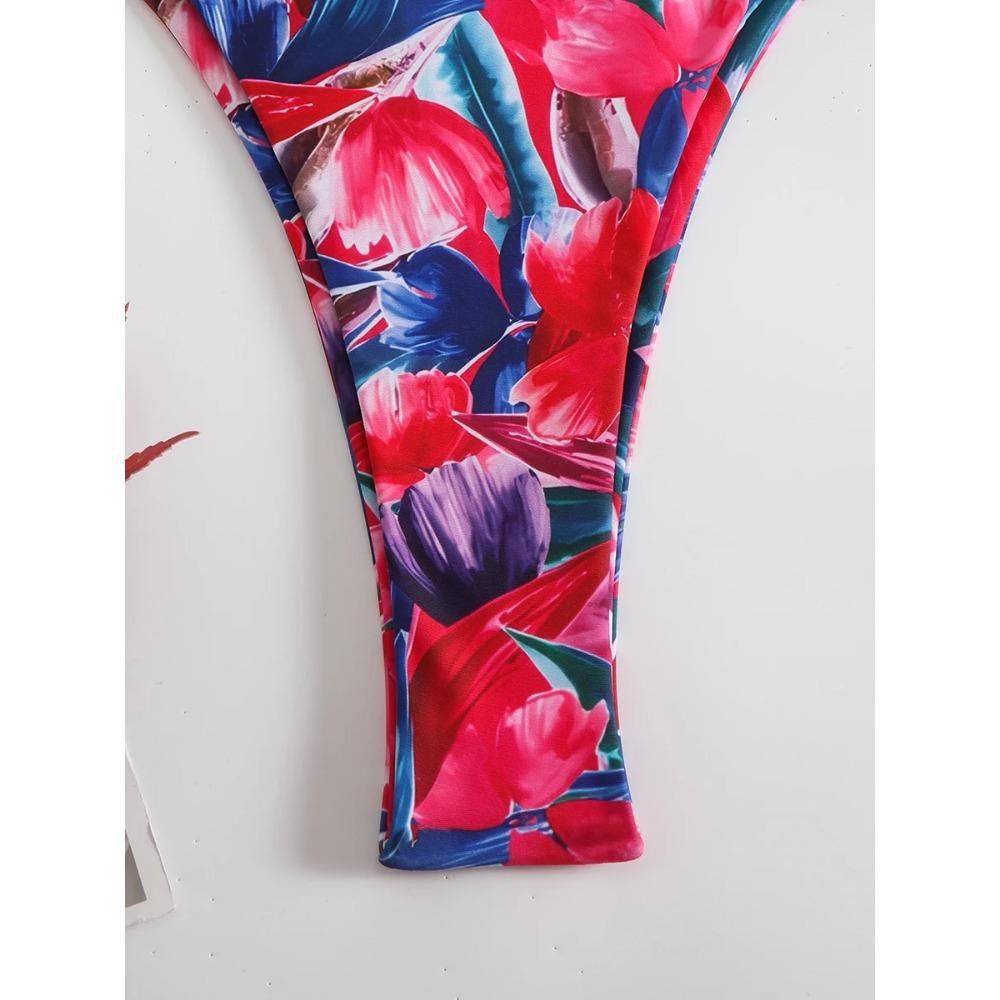 Sexy Bandeau Bikini Women's Swimsuit 2025 Two-piece Swimwear Thong Bikinis Set Female Bathing Suit Woman Swimming for Beach Wear