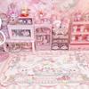 Dream Series Pink Desk Mat—Mouse Pad for Study and Work, Cute Printed Desk Mat, Waterproof and Oil-Resistant