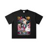260 GSM Double Yarn 32 Count 100% Cotton Demon Slayer V25 Akaza Print Unisex Heavy Cotton T Shirt