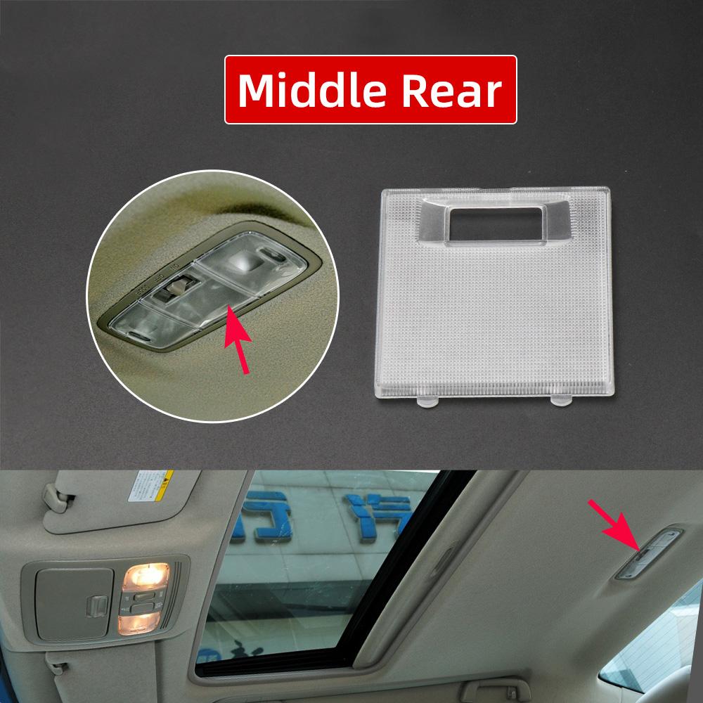81265-A6060 For Toyota Camry 2006-2011 Front Rear Roof Reading Light Cover Dome Map Lamp Lens Top Light Lamp Cover