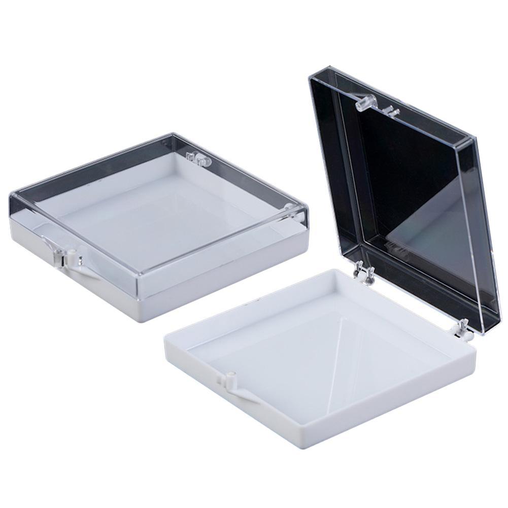Stylish and Convenient Handmade Storage Box Transparent Acrylic Design for Effective Nail and Small Item Storage